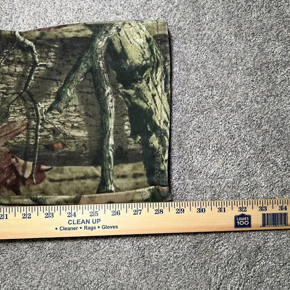 Mossy Oak Break-Up Infinity Men's Camouflage Hunting Jeans 30x30 Double Knee - Picture 4 of 6